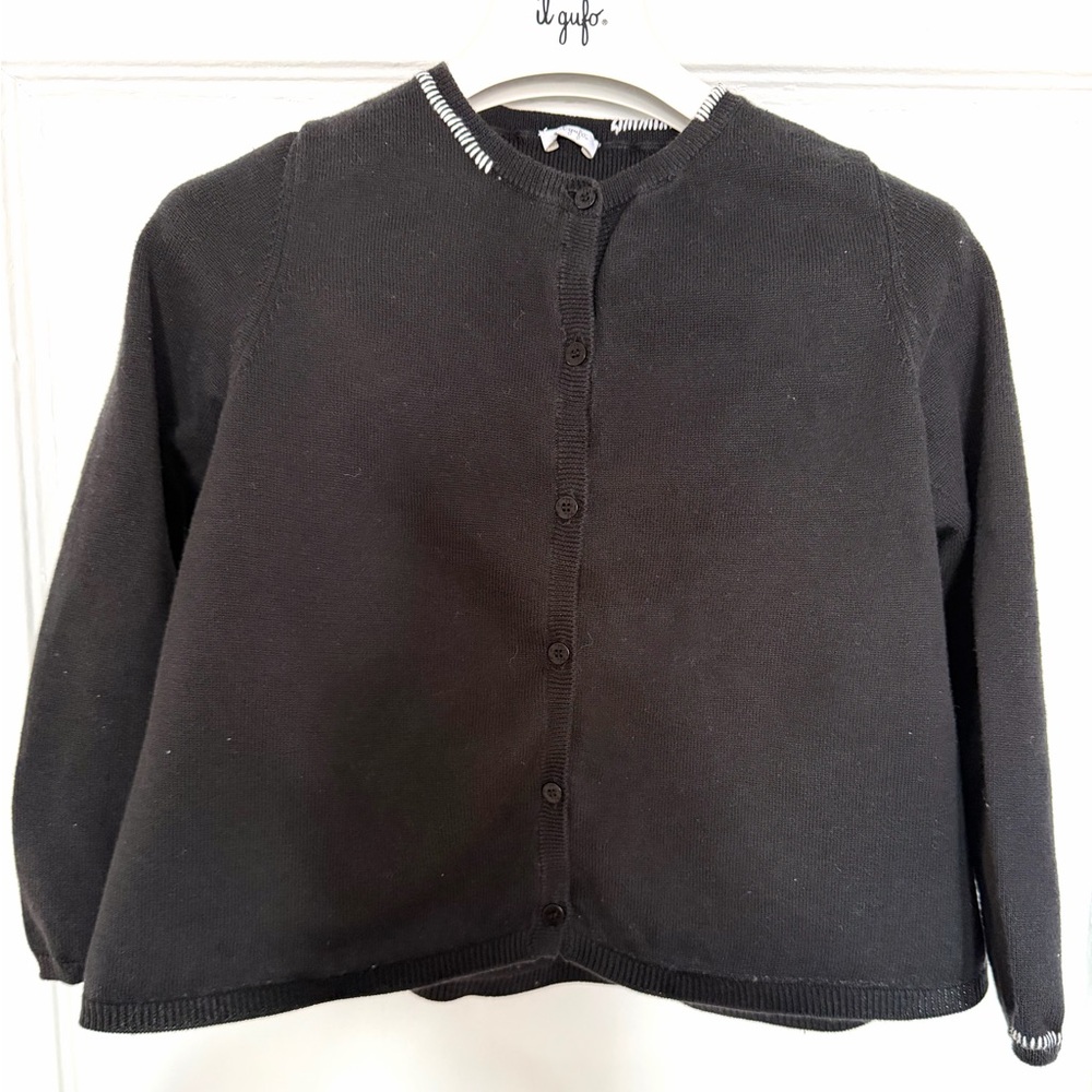 Il Gufo Black Knitwear